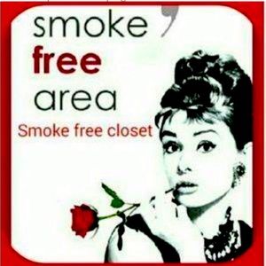 Smoke free home.